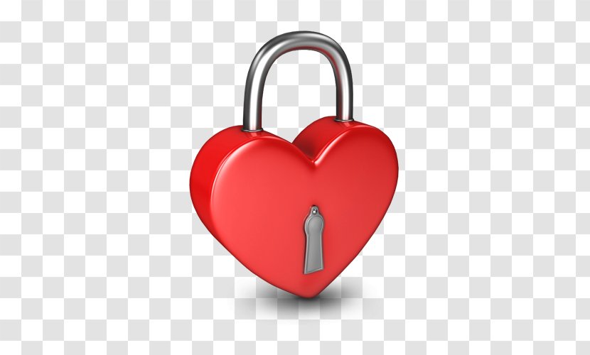 Padlock Heart Transparent PNG