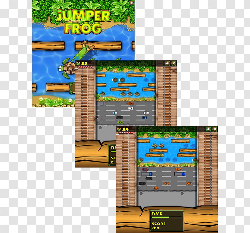 Video Game Font - Elevation - Frogger Arcade Transparent PNG