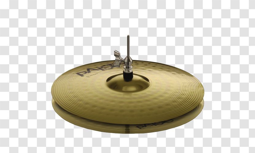 Hi-Hats Paiste Brass Disc Jockey - Lightemitting Diode - Cymbal Transparent PNG