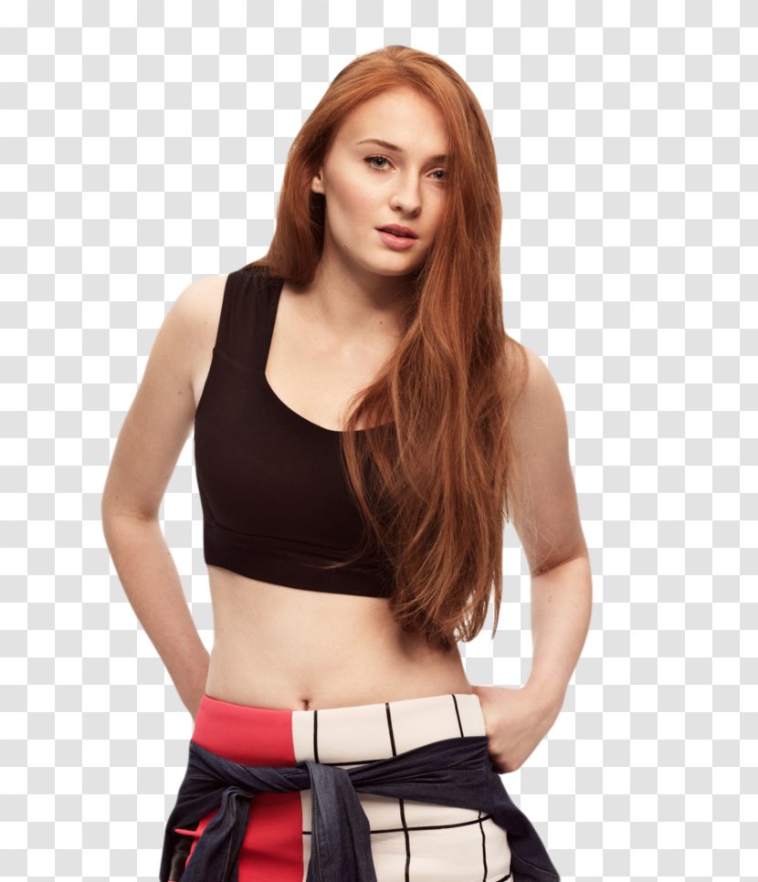 Sophia Turner Jean Grey Sansa Stark Game Of Thrones Actor - Cartoon - Maisie Williams Transparent PNG