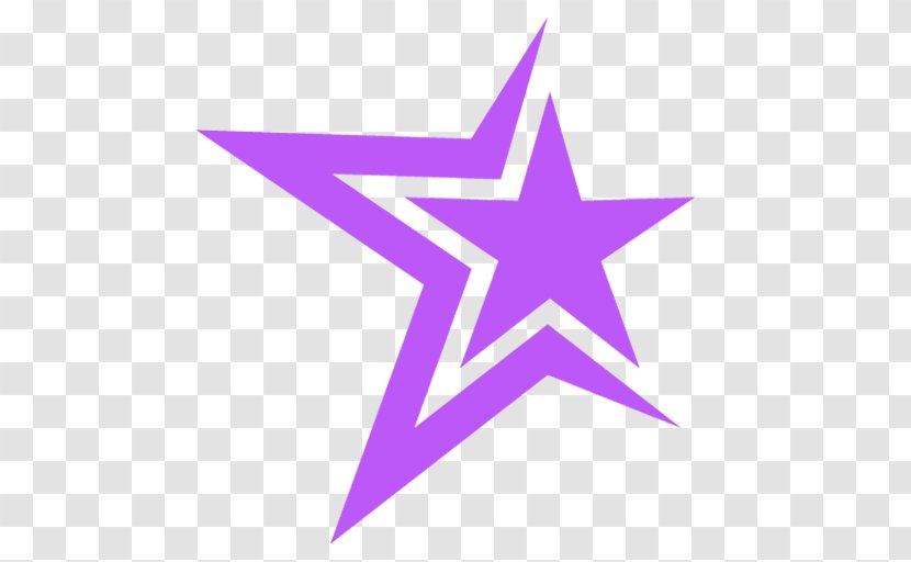 Purple Violet Logo Star Symbol Transparent PNG