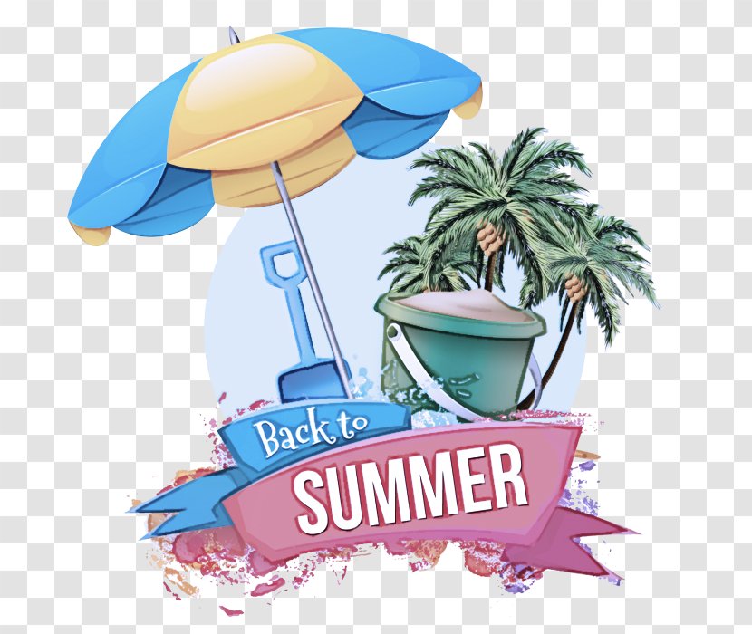 Cartoon Vacation Umbrella Clip Art Transparent PNG