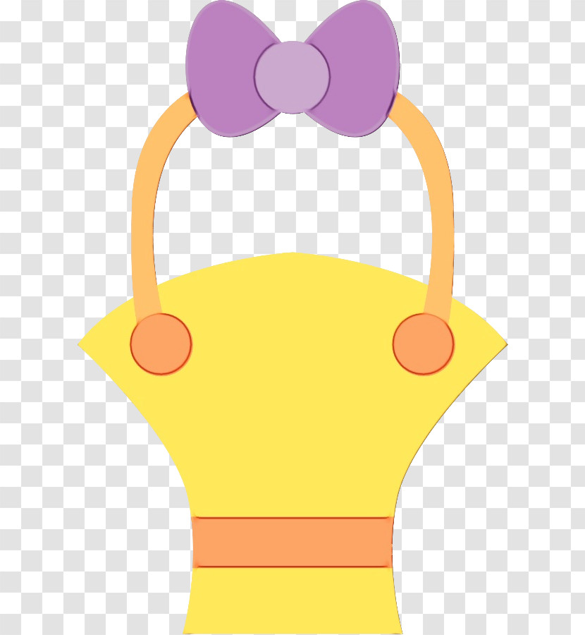 Cartoon Yellow Headgear Pattern Joint Transparent PNG