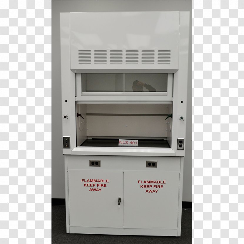Fume Hood Laboratory Safety Chemistry Chemical Substance - Filing Cabinet Transparent PNG