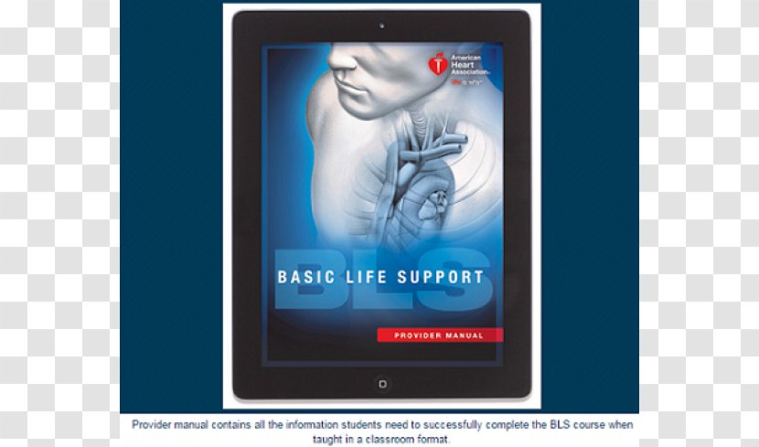 Basic Life Support (BLS) Provider Manual Advanced Cardiac BLS For Healthcare Providers Emergency Medical Services - Cardiopulmonary Resuscitation Transparent PNG