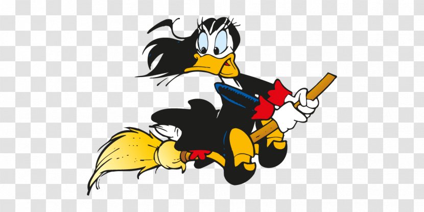 Magica De Spell Scrooge McDuck Beagle Boys Mickey Mouse Witch - Flightless Bird Transparent PNG
