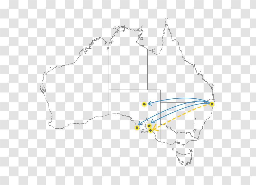 Numbat Northern Territory Map Dryandra Woodland Federation University Australia - Diagram - Whales Transparent PNG