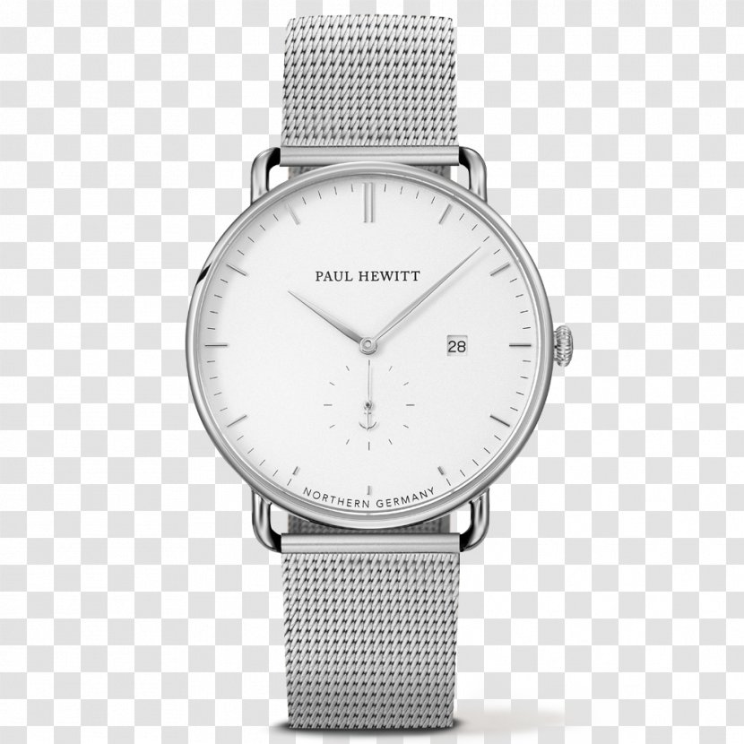 Watch Strap Jewellery Paul Hewitt Miss Ocean Line Quartz Clock - Steel - Stainless Transparent PNG