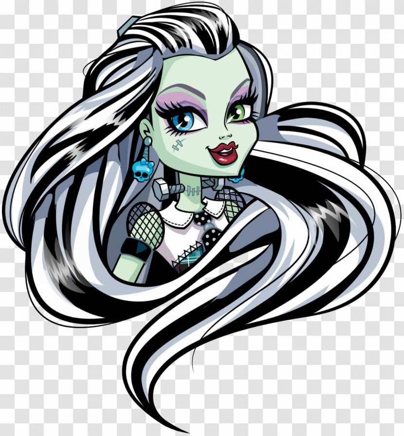 Frankie Stein Frankenstein's Monster High Doll - Mythical Creature - Monsters University Transparent PNG