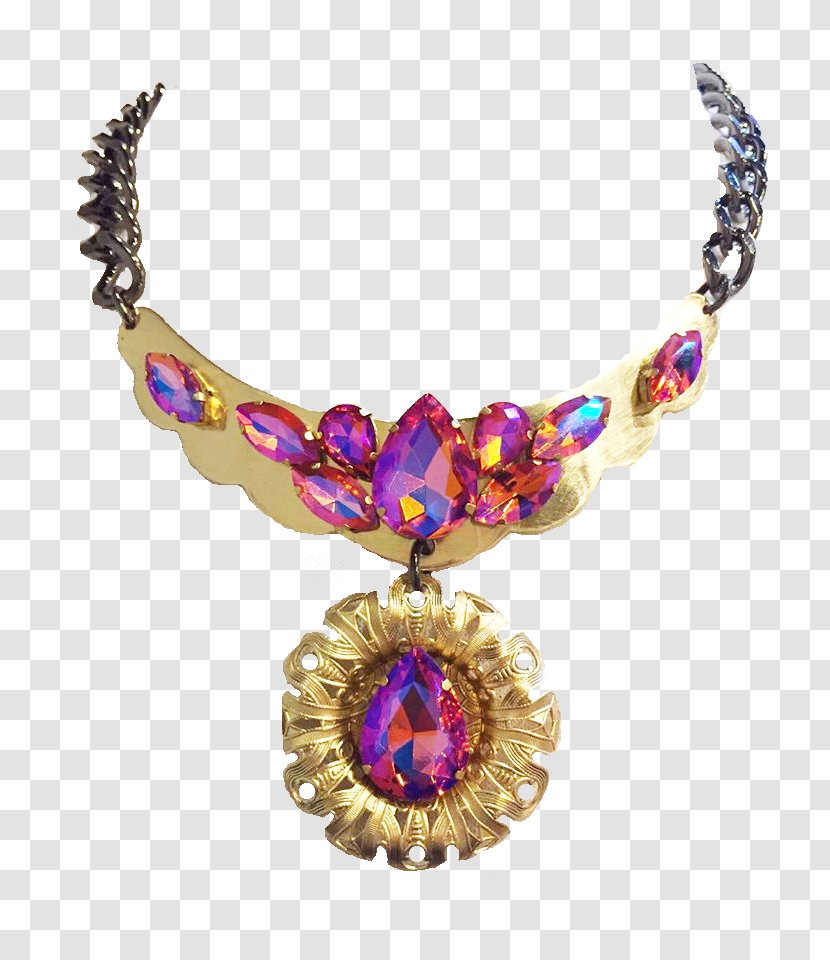 Necklace Crown Jewelry Designer Jewellery Gemstone - Cookie Lyon Transparent PNG