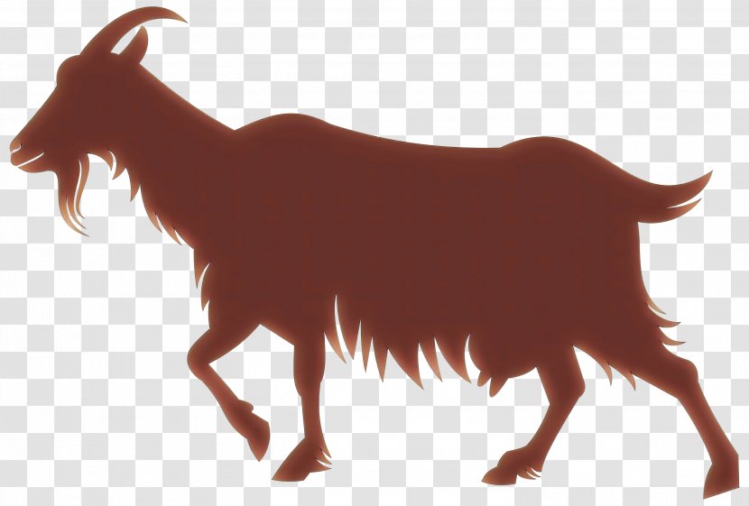 Sheep Goat Vector Graphics Silhouette - Goats - Bovidae Transparent PNG