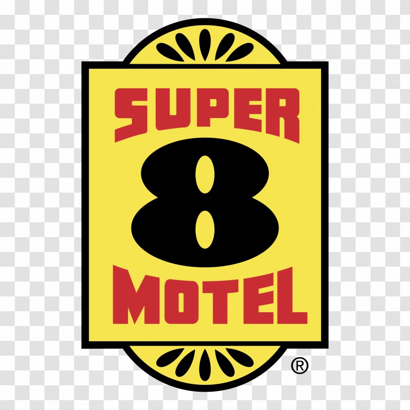 Logo Super 8 Motels Font Vector Graphics - Text Transparent PNG