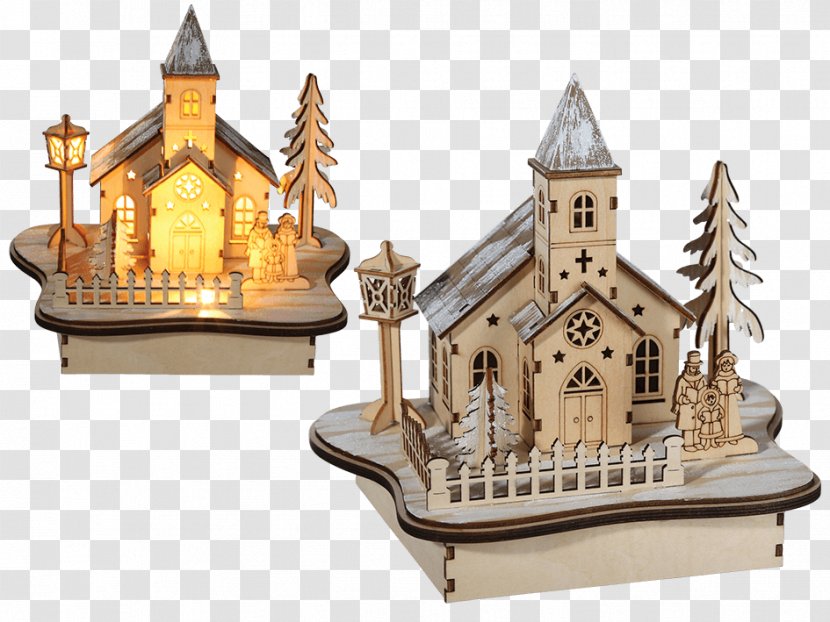 Christmas Window Light Church Day - NATURAL LANDSCAPE Transparent PNG