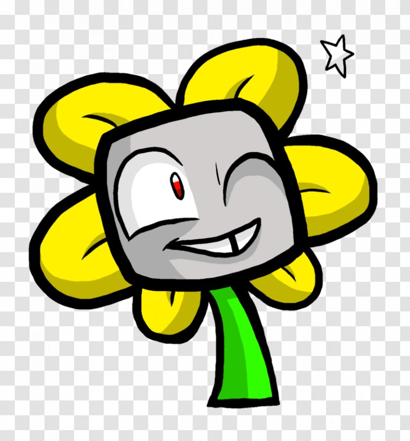 Clip Art Smiley Flower Illustration - Flowey Transparent PNG