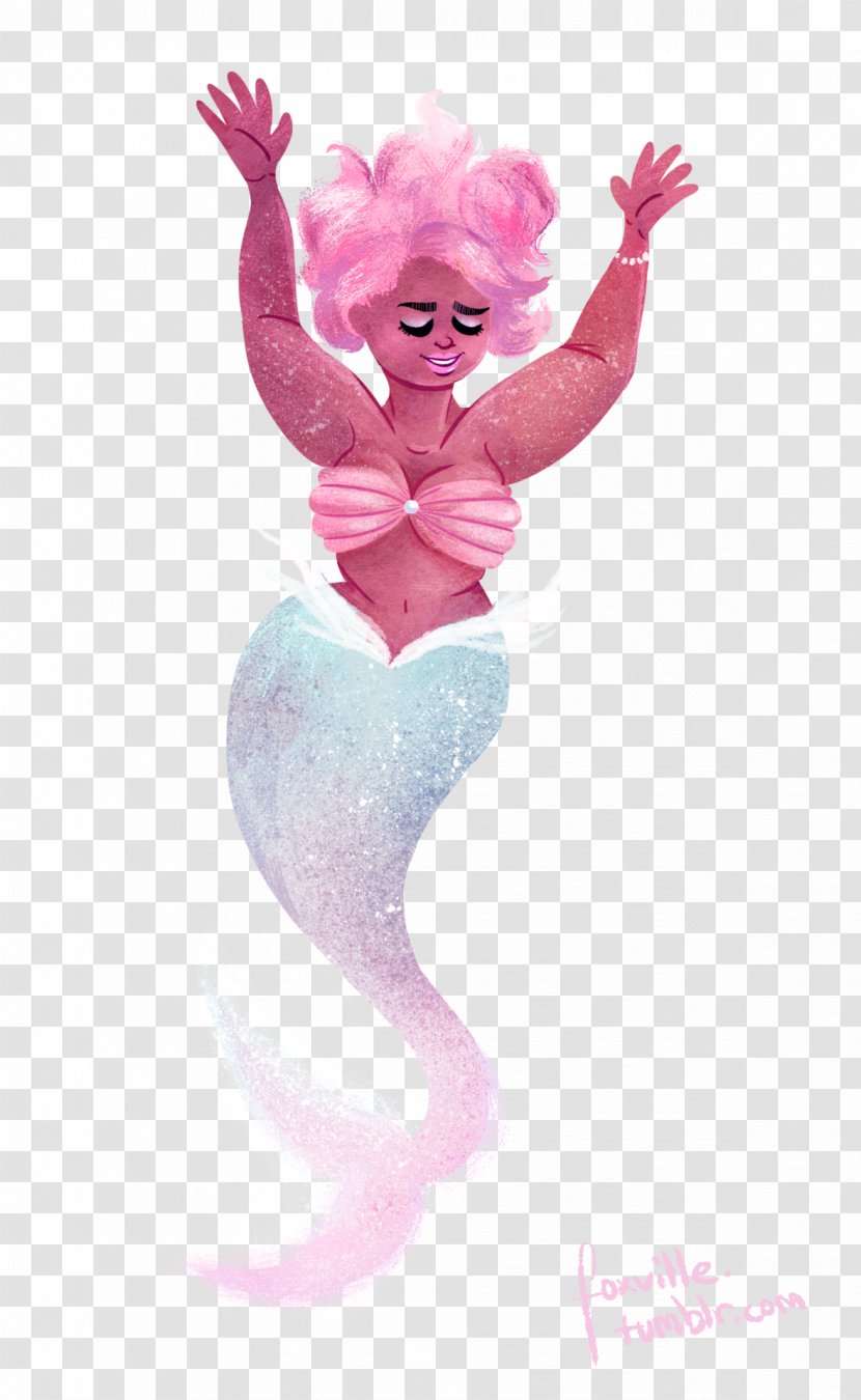 Pink M Figurine Legendary Creature - Cartoon - Thought Bubble Transparent PNG