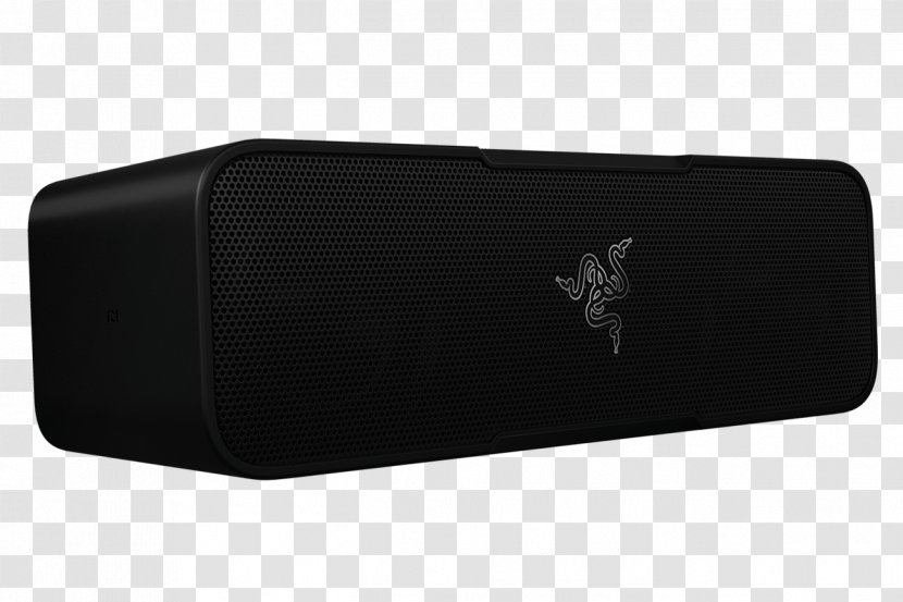 Microphone Loudspeaker Razer Leviathan Mini Bluetooth Wireless Speaker - Stereophonic Sound Transparent PNG