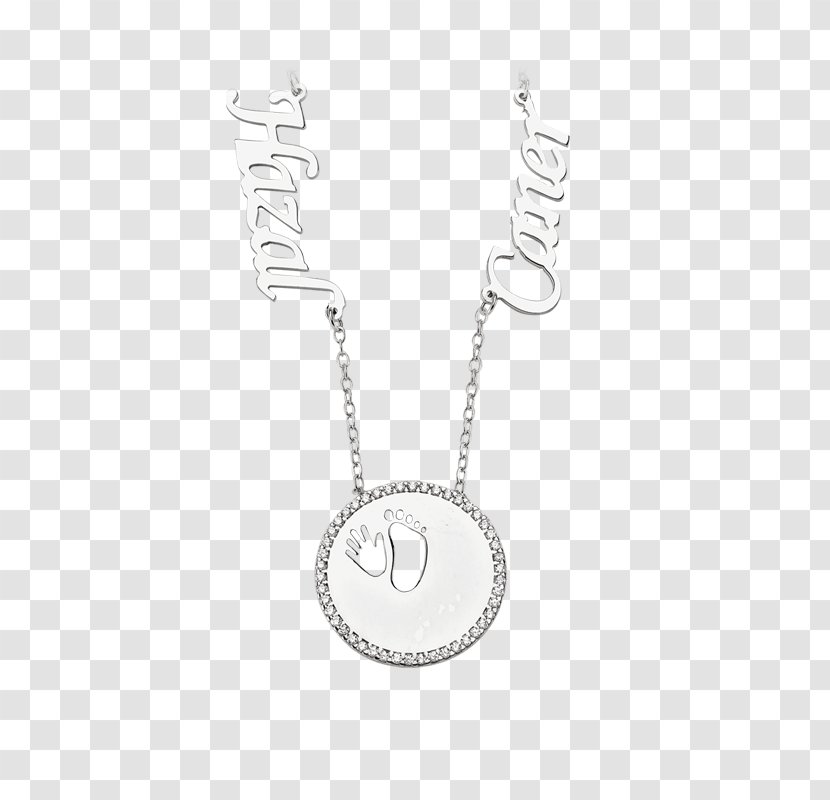 Locket Necklace Silver Jewellery Chain - Body Transparent PNG