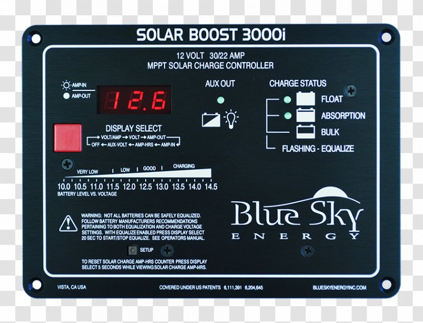 Battery Charge Controllers Maximum Power Point Tracking Solar Panels Energy - Electronics - Logo Transparent PNG