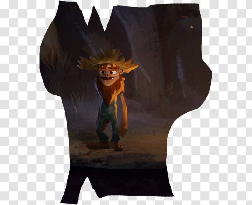 The Cave Video Games Double Fine Art - Fictional Character Transparent PNG