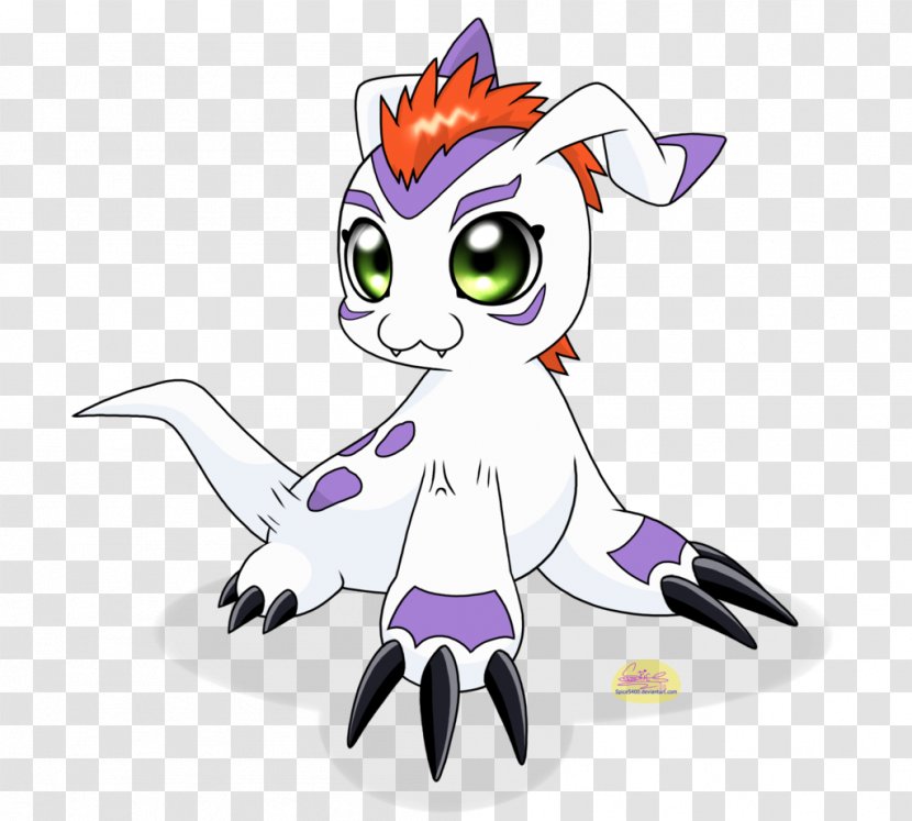 Gomamon Gabumon Gatomon Cat Drawing - Frame Transparent PNG