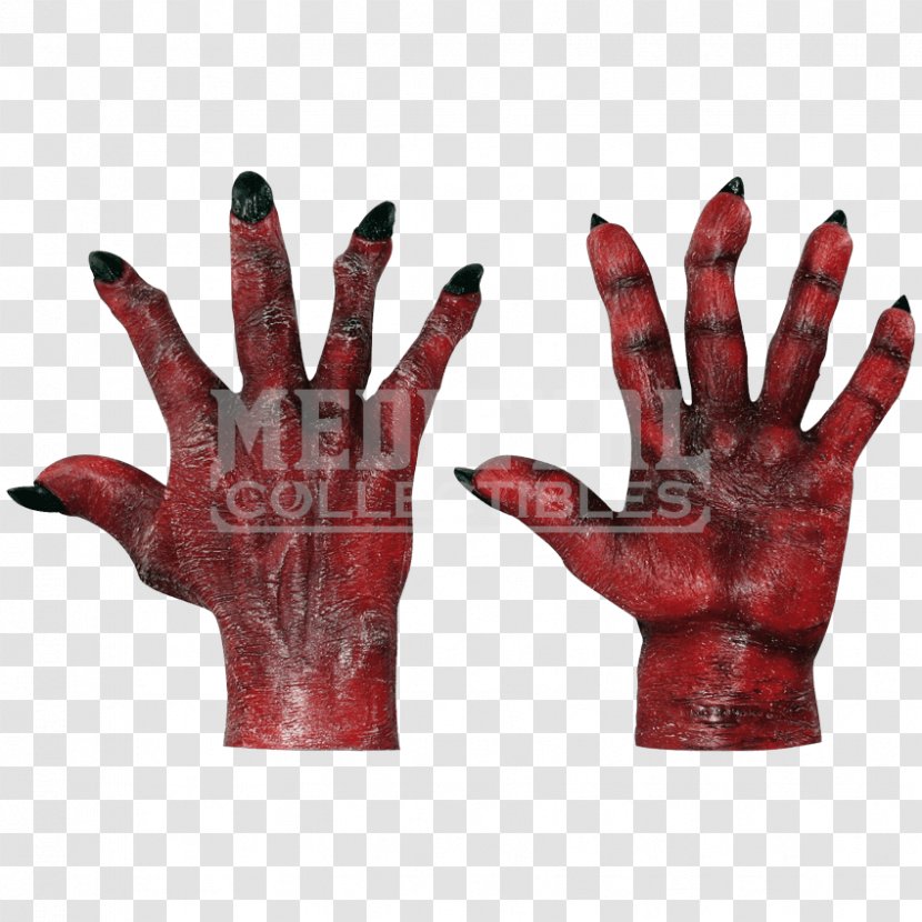 Halloween Costume Hand Glove Mask Transparent PNG