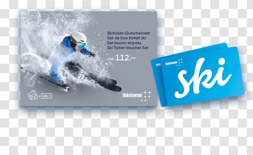 Switzerland Skiing Voucher Ticketcorner - Ticket Transparent PNG