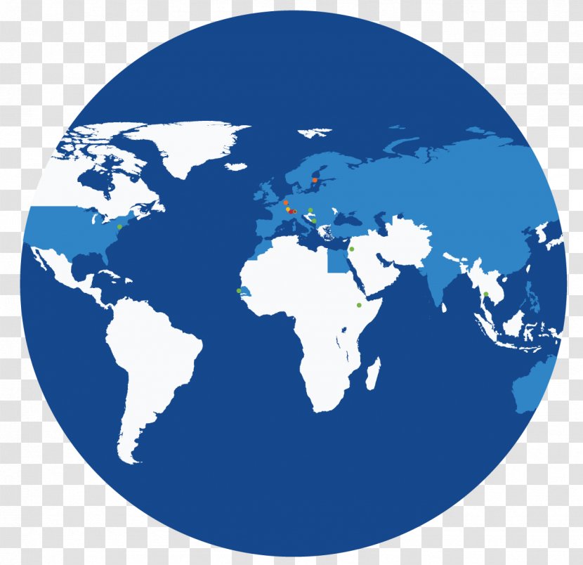 World Map Border Globe - Projection Transparent PNG