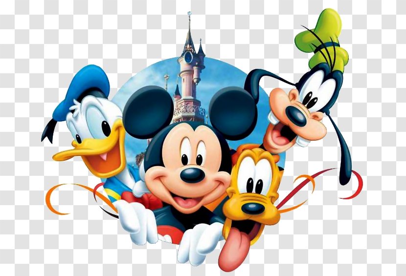 Mickey Mouse Pluto Minnie Donald Duck Goofy - Walt Disney Company Transparent PNG