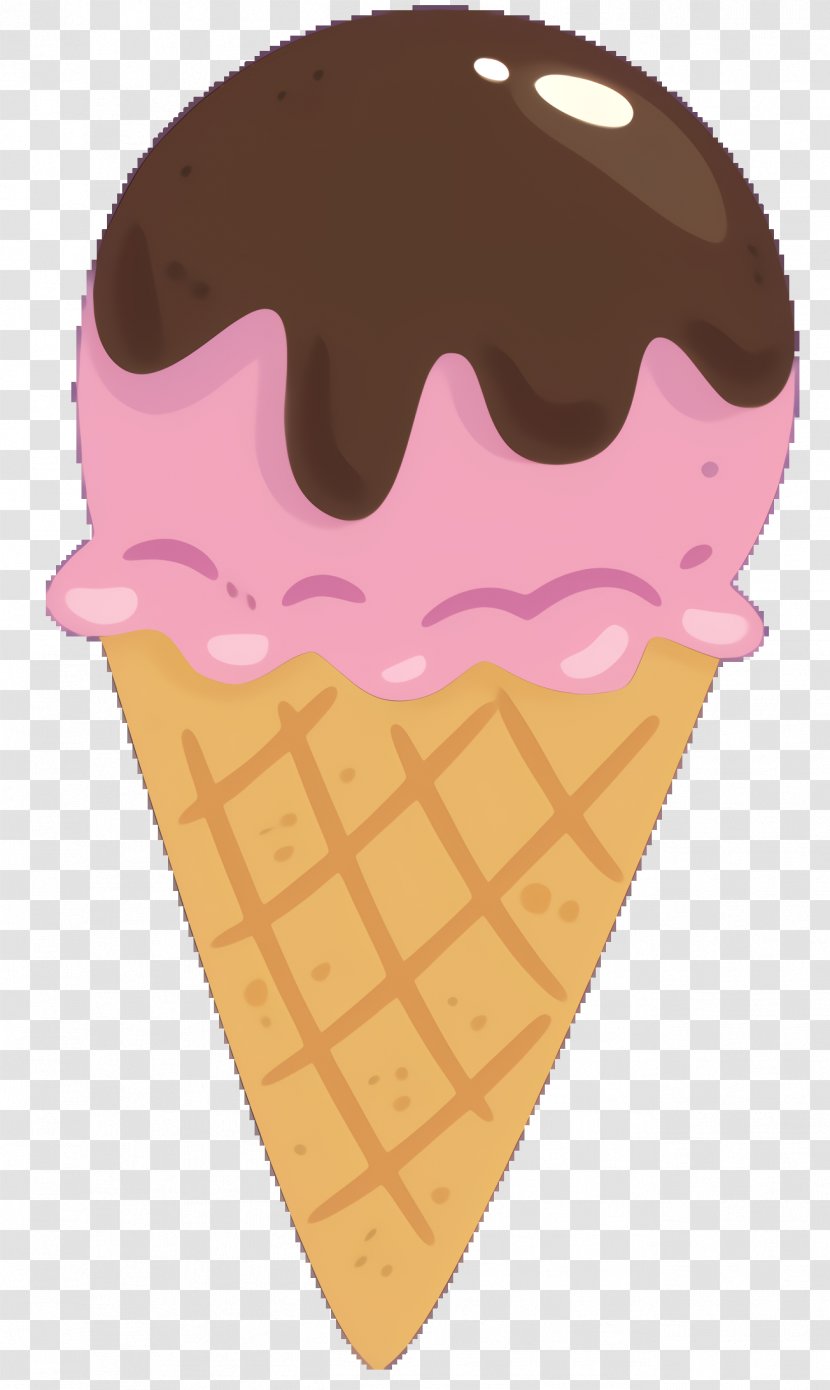Ice Cream Cone Background - Dondurma Cuisine Transparent PNG