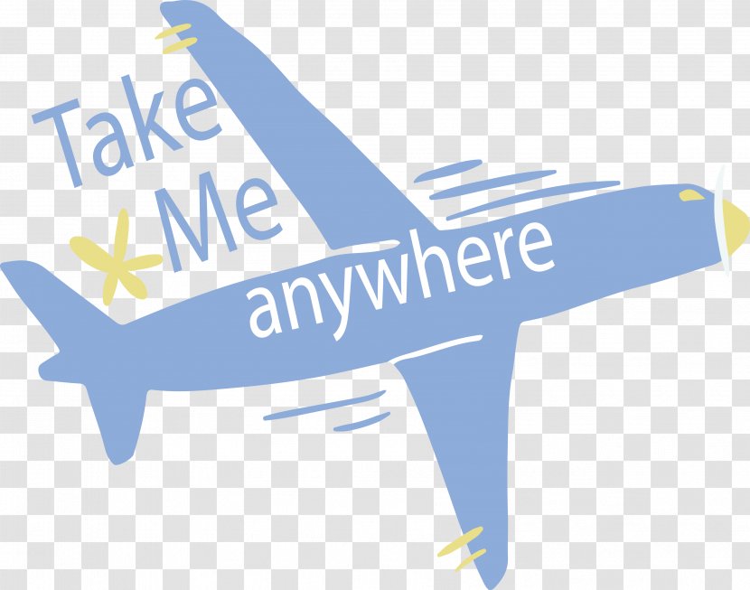 Airplane Air Travel - Take Me To The Plane Poster Transparent PNG
