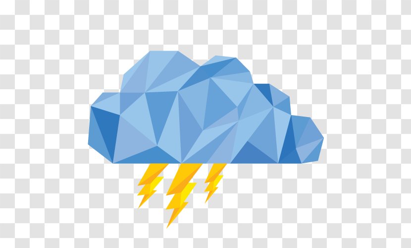 Rain Cloud Polygon - Computer Software Transparent PNG