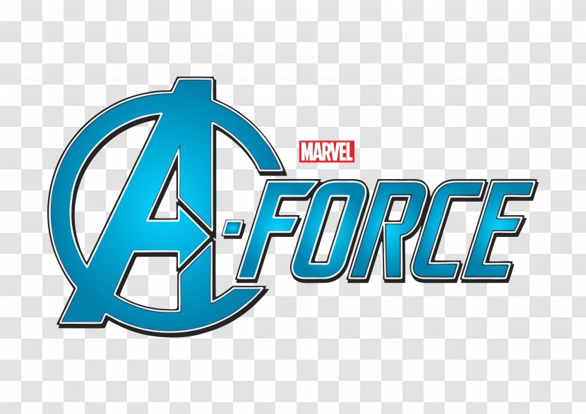 A-Force Comic Book Marvel Comics Variant Cover - Logo - Force Type Transparent PNG