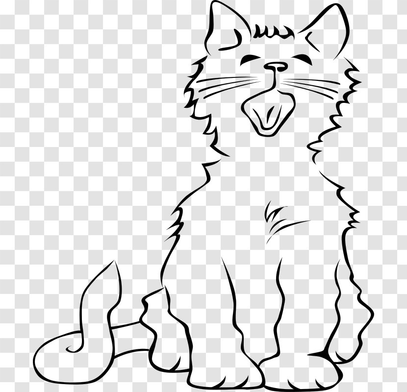 Wildcat Kitten Felidae Coloring Book - Watercolor - Cat Transparent PNG