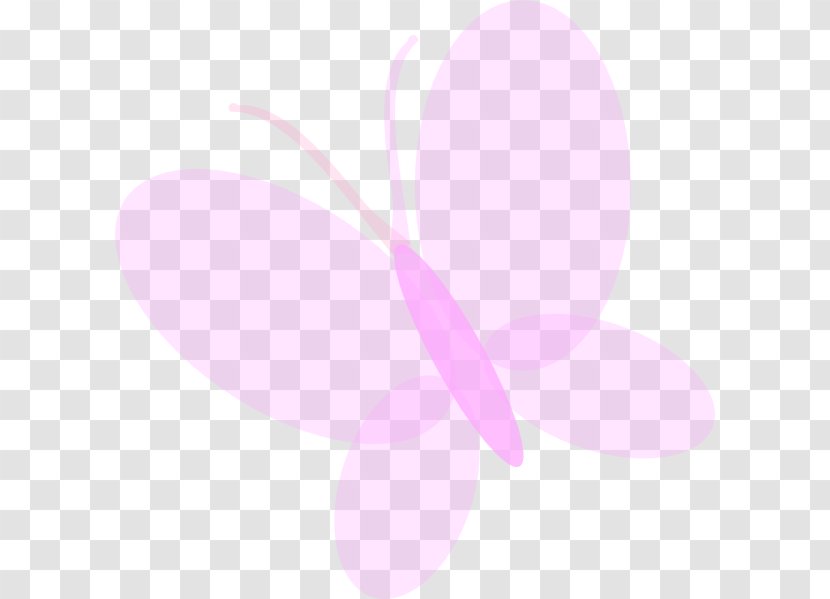 Butterfly Pink Clip Art - Buterfly Transparent PNG