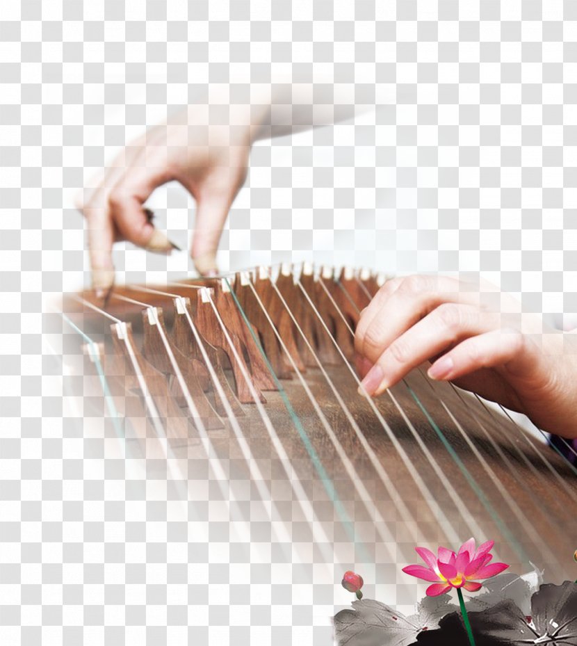 Guzheng Musical Instrument - Frame - Instruments Transparent PNG