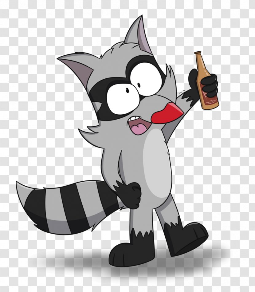 Cat Raccoon Drawing Pet Animal - Carnivora Transparent PNG