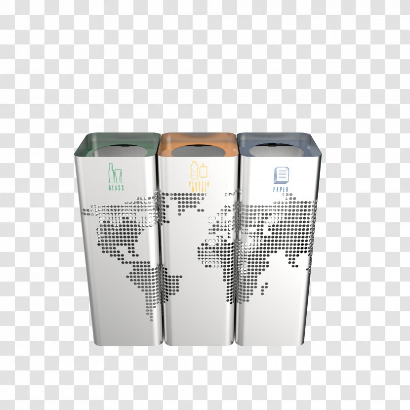 Recycling Bin Rubbish Bins & Waste Paper Baskets Office - Recycle Transparent PNG