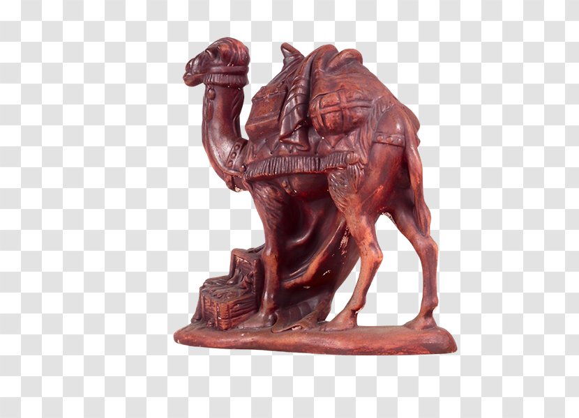 Statue Figurine Animal - Sculpture - Camel Caravan Transparent PNG