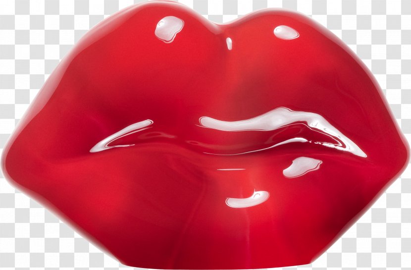 Orrefors Kosta Glasbruk Cosmetics Hot Lips Pizza Red - Glass - Image Transparent PNG