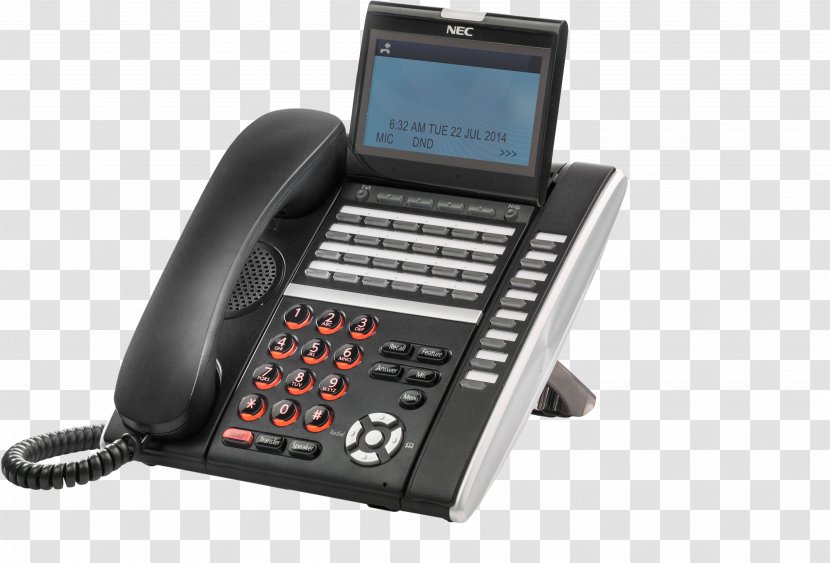 Business Telephone System VoIP Phone Mobile Phones - Telephony Transparent PNG