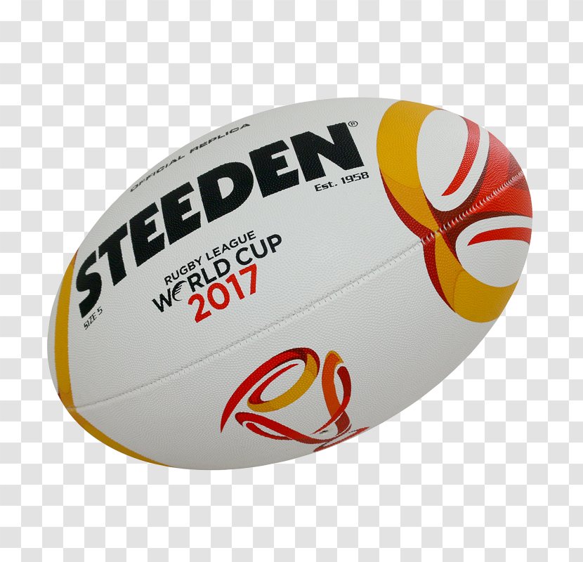 2017 Rugby League World Cup National Ball Steeden - Match Transparent PNG