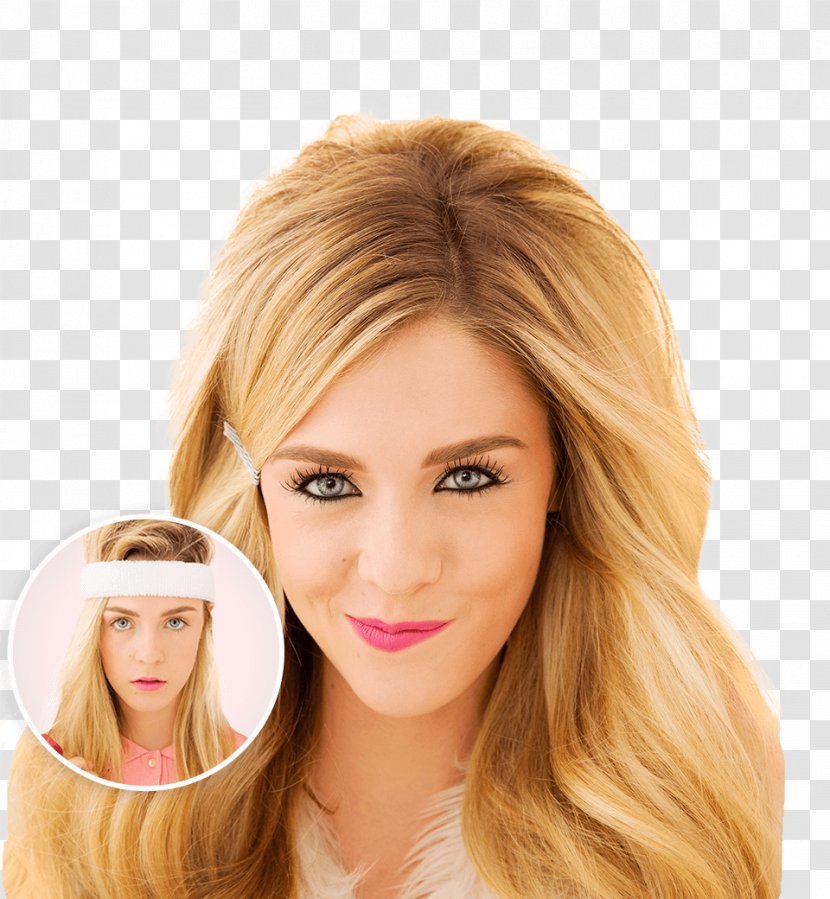 Blond Hair Coloring STXG30XEAMDA PR USD Brown - Chin - Mascara Before And After Transparent PNG