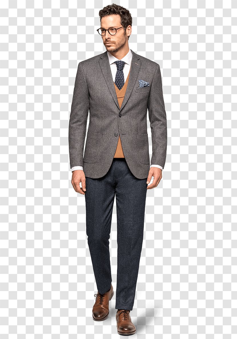 Blazer Tweed Jacket Suit Sport Coat - Trousers Transparent PNG
