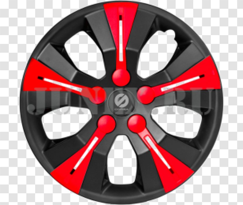 Hubcap Car Tire Alloy Wheel Red Transparent PNG