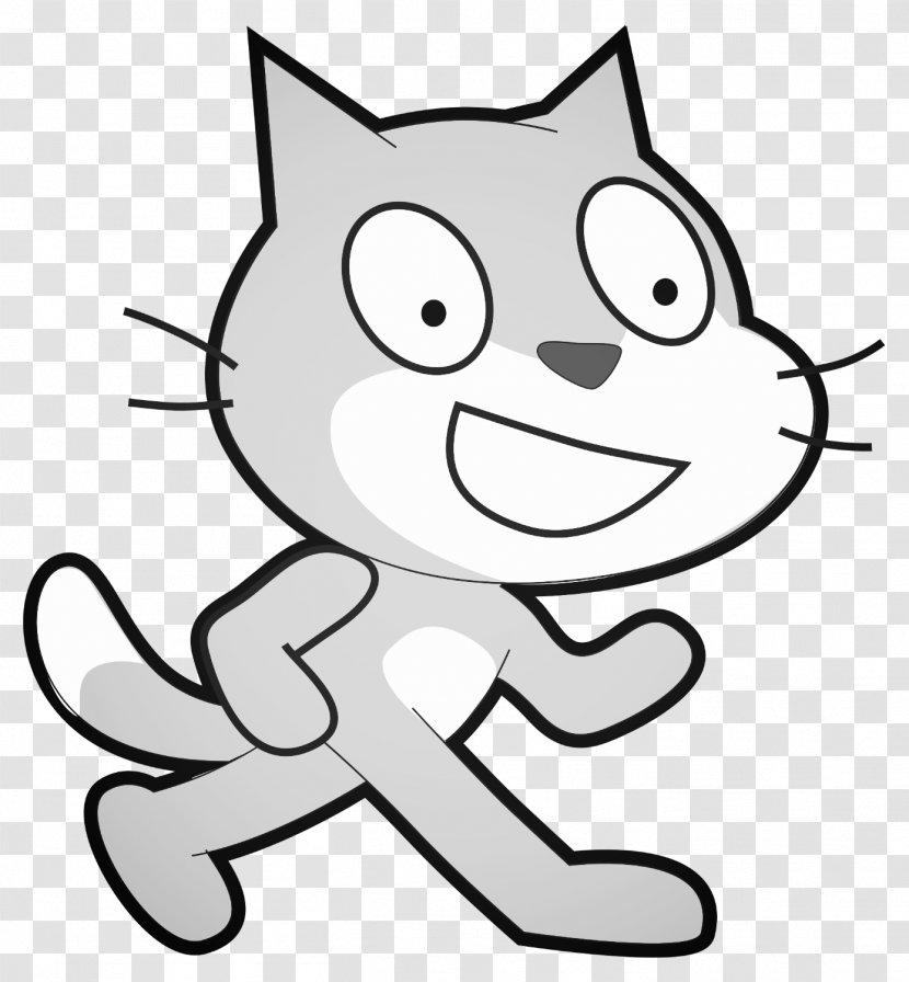 Cat Scratching Clip Art - Cartoon Transparent PNG
