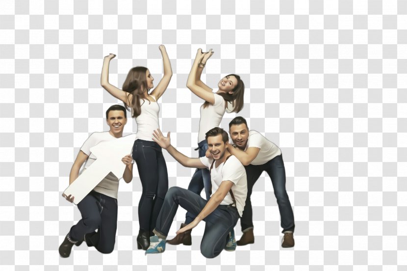 Social Group Fun Youth Dance Friendship - Countrywestern - Choreography Transparent PNG