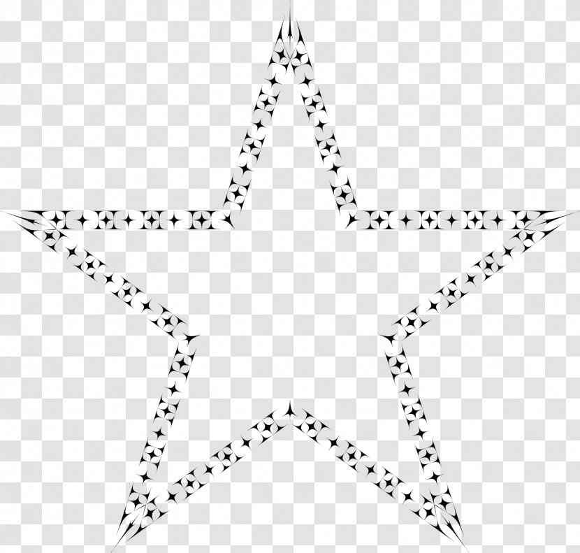 Star Line Clip Art Transparent PNG