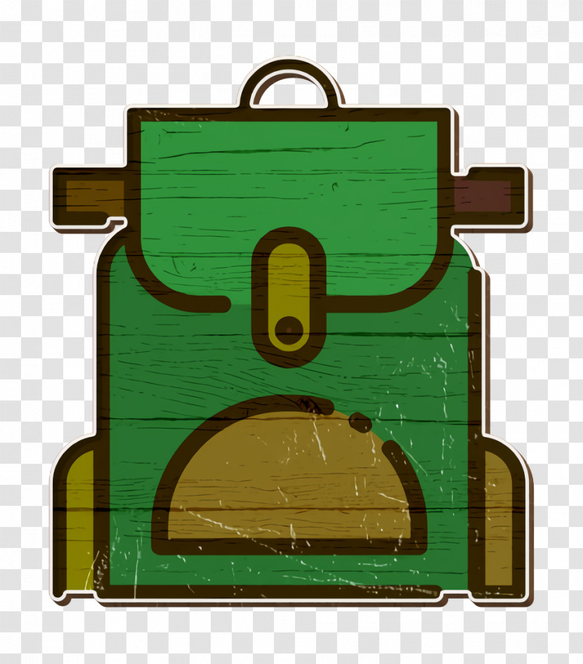 Summer Icon Backpack Icon Transparent PNG