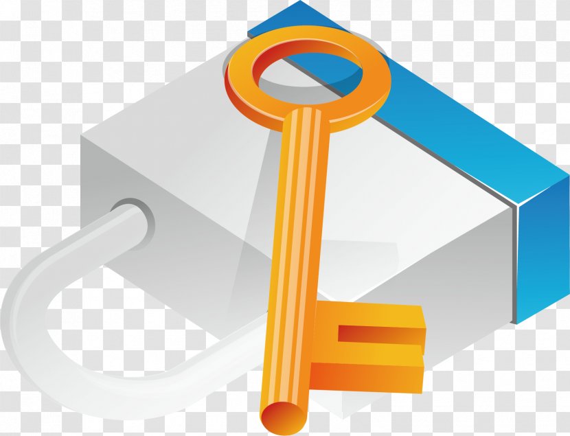 Lock Key - Material - Keylock Vector Transparent PNG