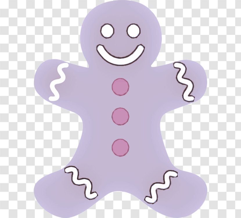 Pink Purple Gingerbread Transparent PNG